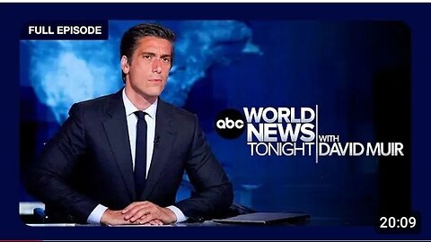 ABC News tonight with DAVID