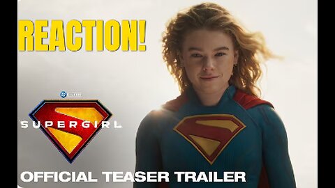 SUPERGIRL Trailer First Look REACTION | James Gunn DCU