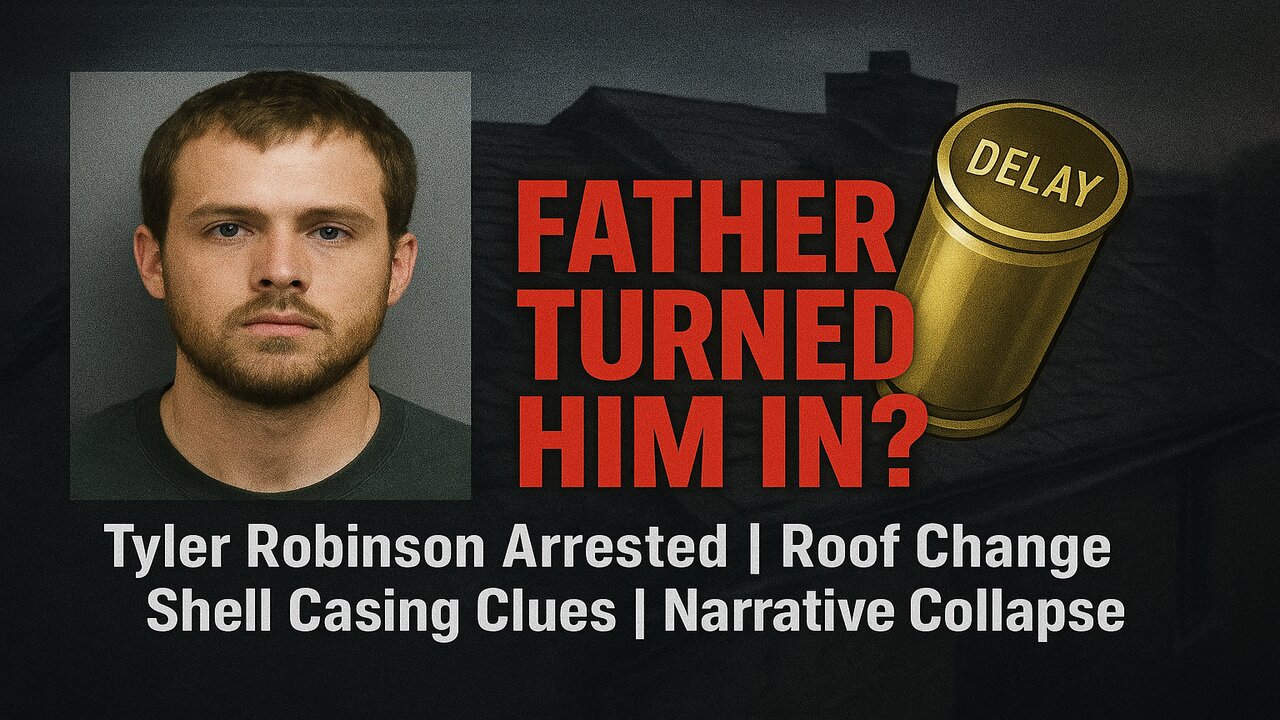 SUSPECT ARRESTED: Father Turns In Tyler Robinson For Kirk Assassination - "Delay, Deny" Shell Casings Expose Deeper Plot