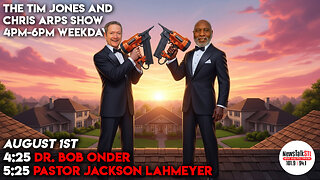 The Tim Jones and Chris Arps Show 08.01.2025 Bob Onder | Pastor Lahmeyer