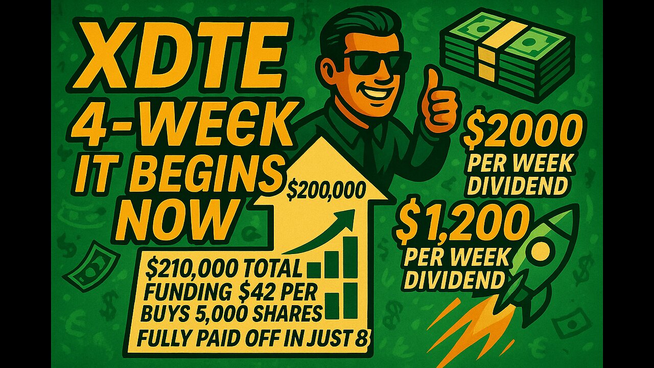 💥XDTE Margin Acceleration Plan Begins Bonus Extended Podcast! $400,000 Episode