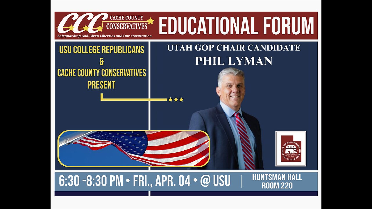 2025-04-04 Phil Lyman - Utah GOP Chair Candidate