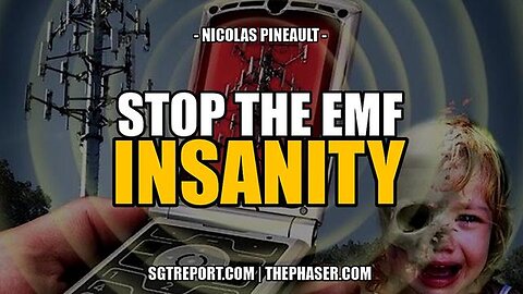 "Nicolas Pineault Reveals: How to Protect Yourself from EMF Death Rays"