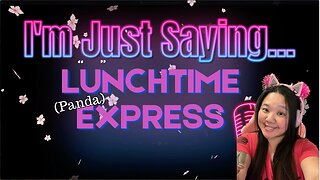 I'm Just Saying... Lunchtime (Panda) Express | 80s & 90s Sitcoms!