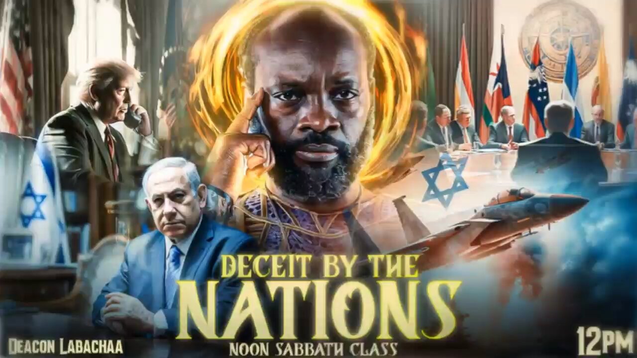 Tune in for Deacon Labachaa “Deceit By The Nations” You don’t want to miss it ‼️