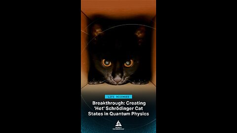 Schrödinger’s Cat Just Got Hot