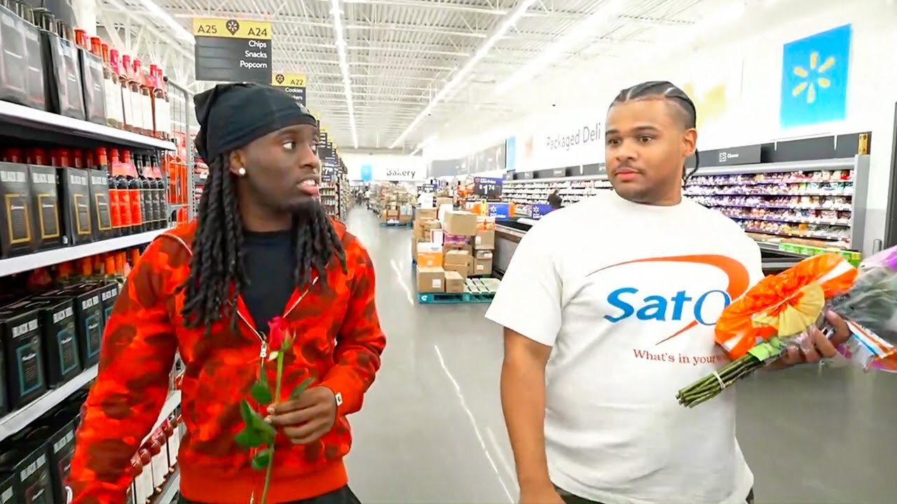 Kai Cenat & Fanum Take Over Walmart!