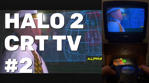 Halo 2 Walkthrough Part 2 (OG Xbox CRT TV)
