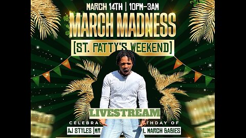 MARCH MADNESS EVENT TORONTO hosted by AJ styles Jus Joshin | KIZOVIBES IS LIVE!! livestream #nigeria