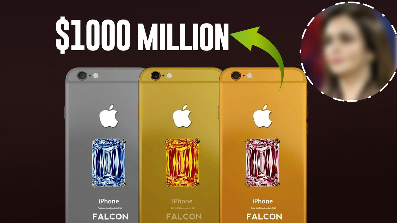 The Most EXPENSIVE Gold Diamond iPhone