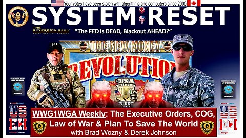 WWG1WGA System Reset: FED's DEAD, Blackout Ahead? Silver to $50/oz+ MAGA Winning with Derek Johnson