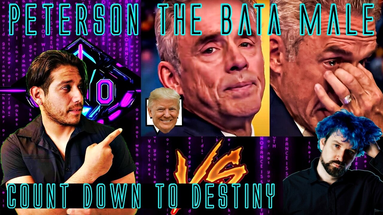 Jordan Peterson Crying Again, Alpha or Beta? (Destiny Vs Jake Varr fundraising Grift) LFG!!!!