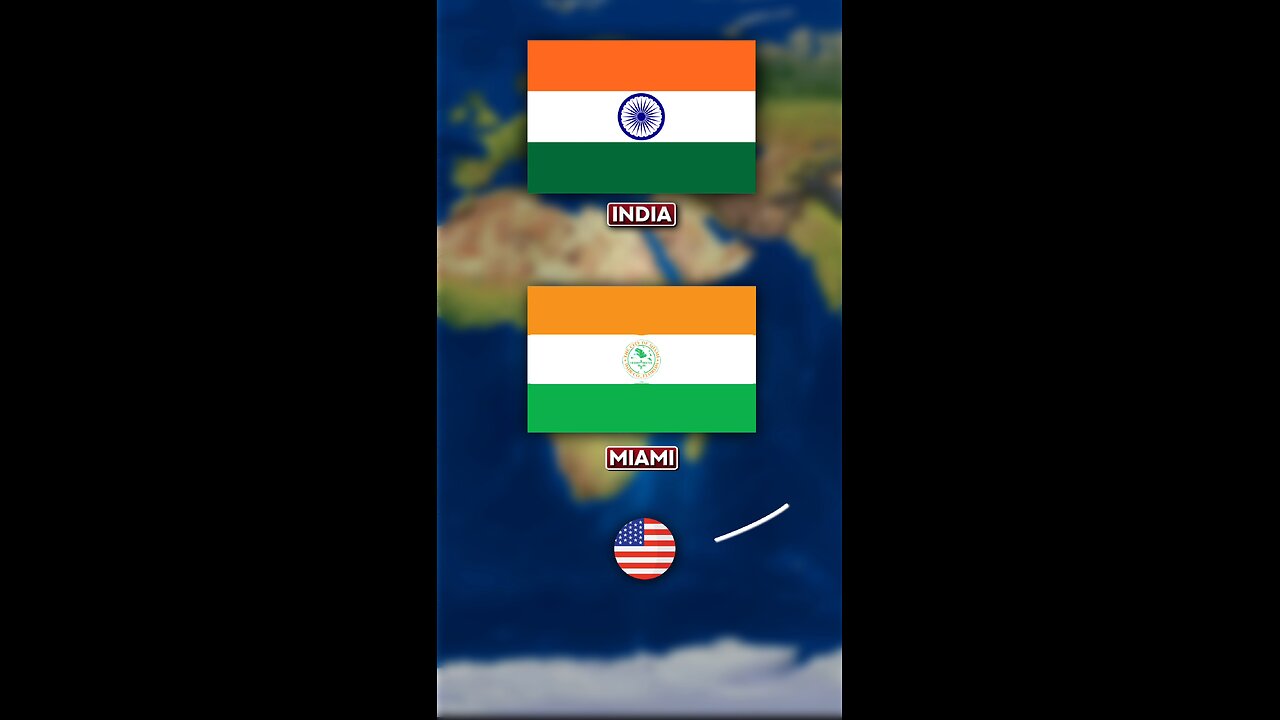 These countries and regions have similar flags..