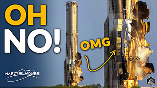 Starship Super Heavy Just Blew Itself Apart! 🤯 What Happened Here!?