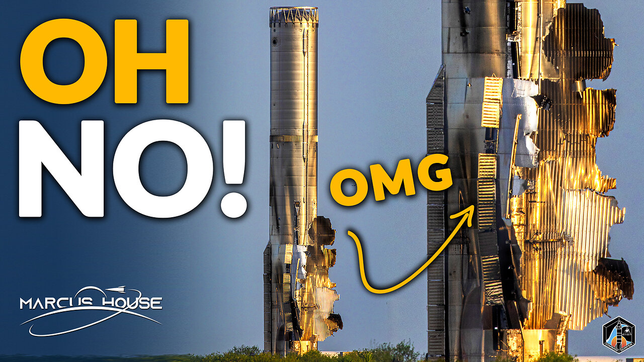 Starship Super Heavy Just Blew Itself Apart! 🤯 What Happened Here!?