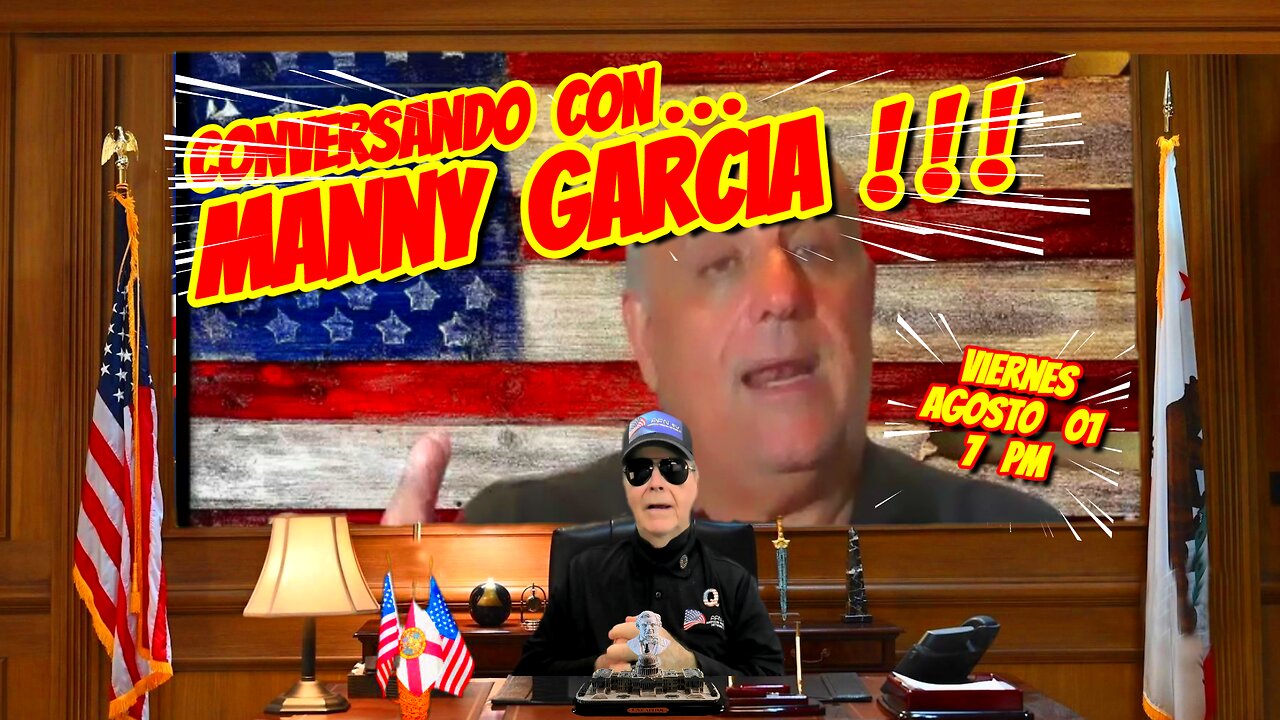 CONVERSANDO CON MANNY GARCIA - 08. 01. 2025 - 7 PM