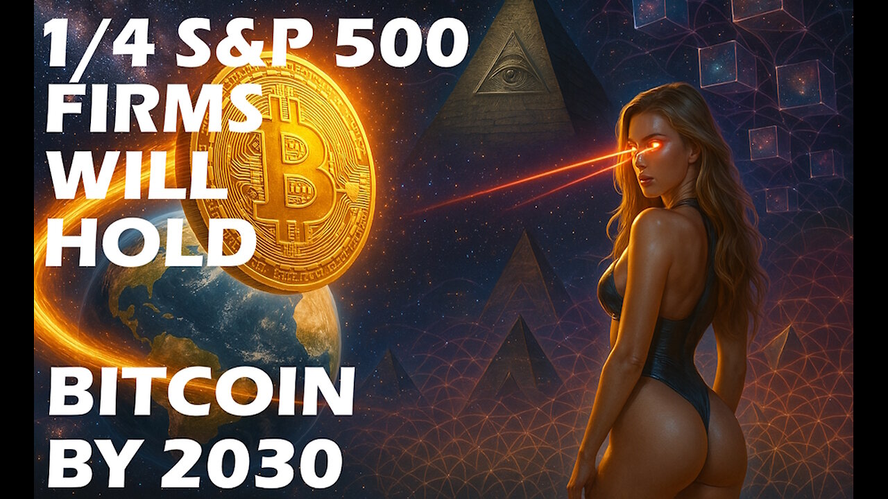 One in four S&P 500 firms will hold Bitcoin by 2030!