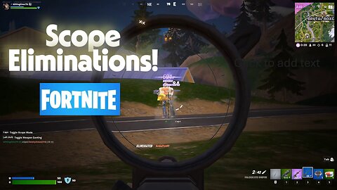 Epic Fortnite Scope Eliminations!!!+More