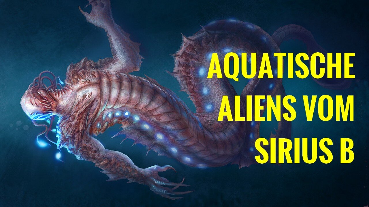 Delphinartige Aliens und Walfische sind außerirdische Sirianer