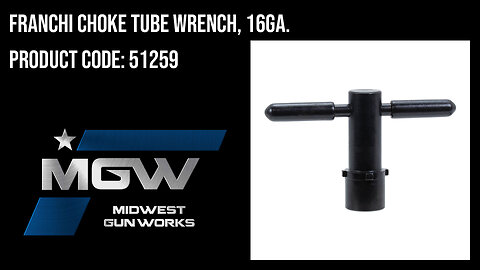 Franchi Choke Tube Wrench, 16ga. - 51259