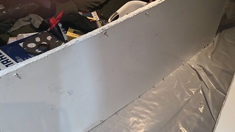 Back Faux Marble Shower Wall