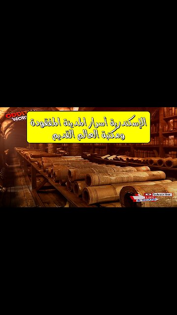الإسكندرية: أسرار المدينة المفقودة ومكتبة العالم القديم! ️ #الإسكندرية #تاريخ #مصر