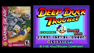 Deep Duck Trouble Starring Donald Duck (GG - 1993) playthrough