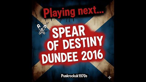 Spear of Destiny, Live at Beat Generator, Dundee, 22nd April 2016
