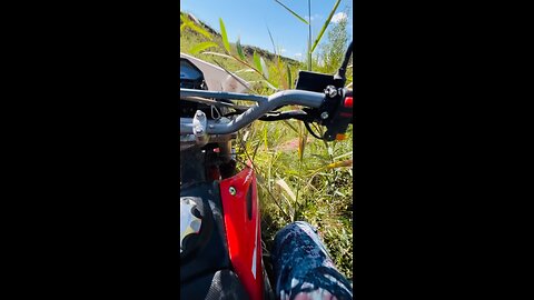 Going for an enduro ride across the Kazakh steppe