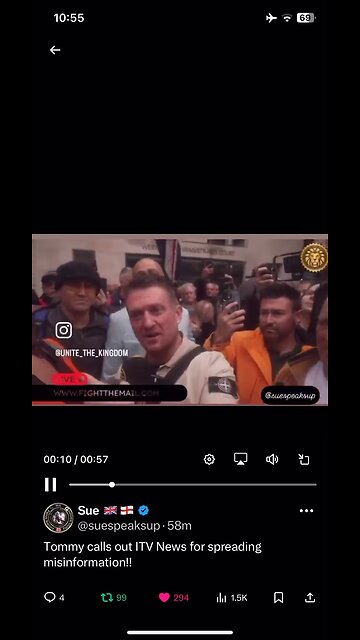 Tommy Robinson exposing iTV news reporters