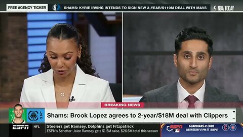 Official: Brook Lopez to Clippers! Shams Reports Huge Move | NBA Free Agency
