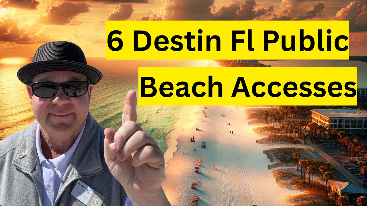 6 Destin Florida Public Beach Accesses You Need to Explore!
