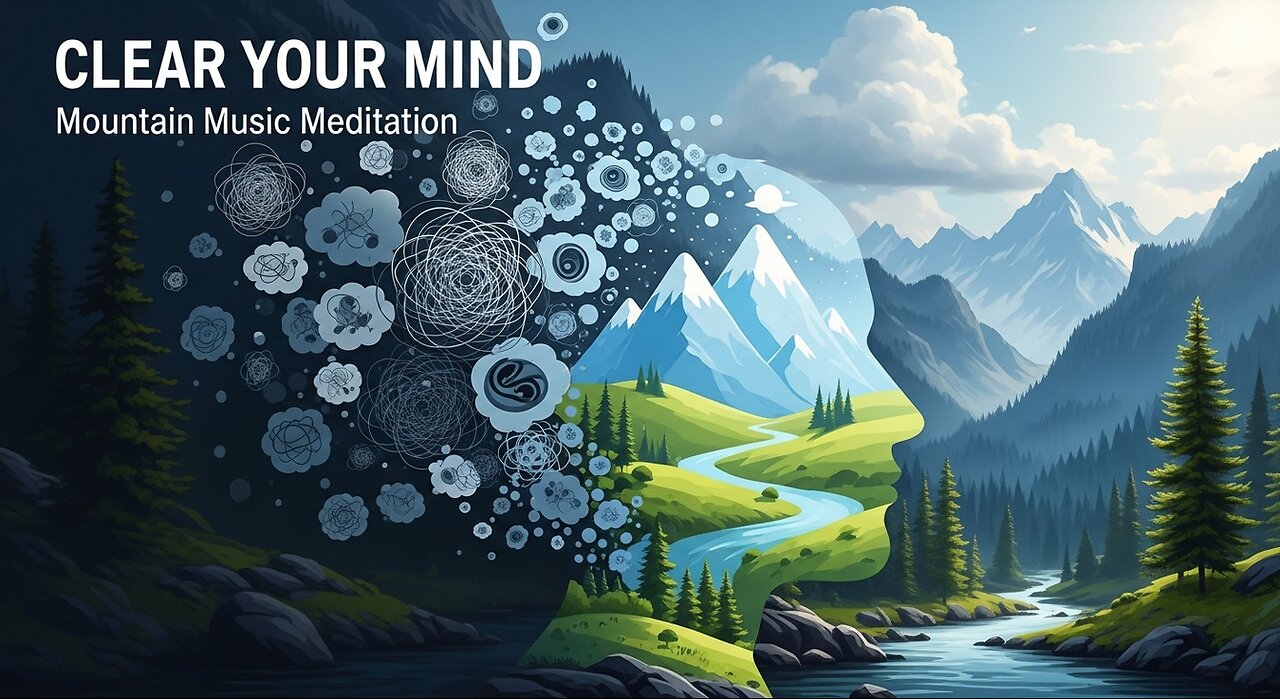 🌊 River Flow Meditation Music | Relaxing Nature Sounds for Sleep, Stress Relief & Inner Peace