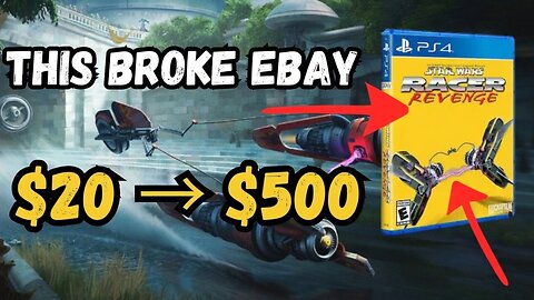 YOU CAN BUY Star Wars Ridge Racer On Disc… But It’s a $300 Gamble!!!