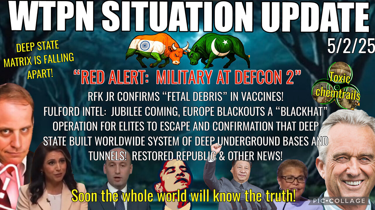 WTPN ~ Judy Byington ~ Situation Update ~ 5-2-25 ~ Trump Return ~ Restored Republic via a GCR