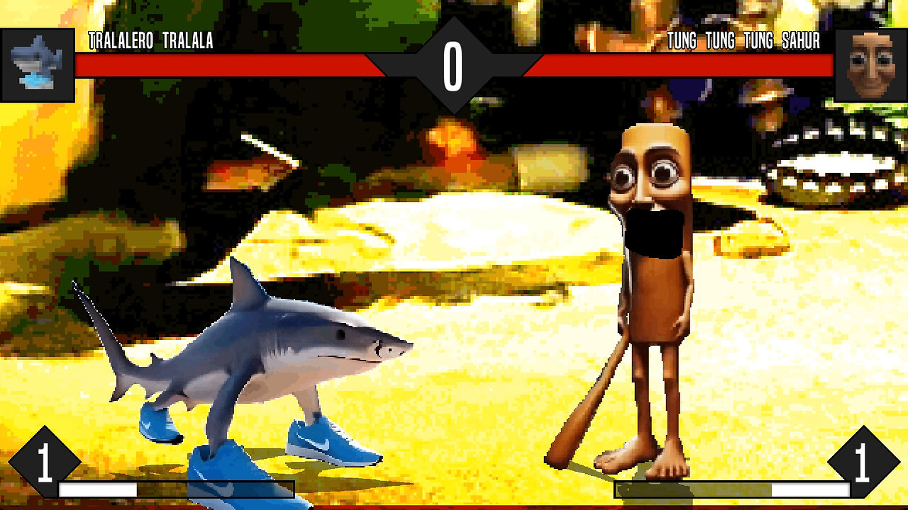 MUGEN - Tralalero Tralala vs. Tung Tung Tung Sahur - Download
