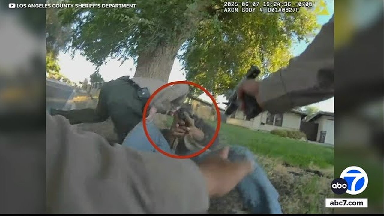 Sheriff’s Deputy Brutally Attacked on Live TV While Hunting Armed Suspect – Shocking Footage