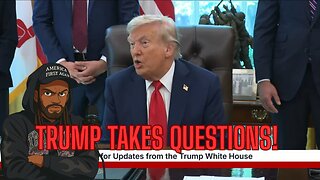 TRUMP TAKES QUESTIONS PLUS SCHOOL SHOOTING!