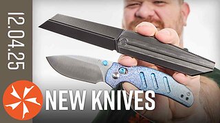 Kizer Claus is Coming to Town - New Knives December 4th, 2025 at KnifeCenter