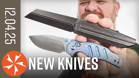 Kizer Claus is Coming to Town - New Knives December 4th, 2025 at KnifeCenter