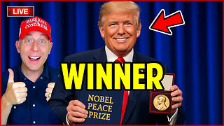 🔴 Trump's Nobel Peace Prize Is Already Being Engraved!