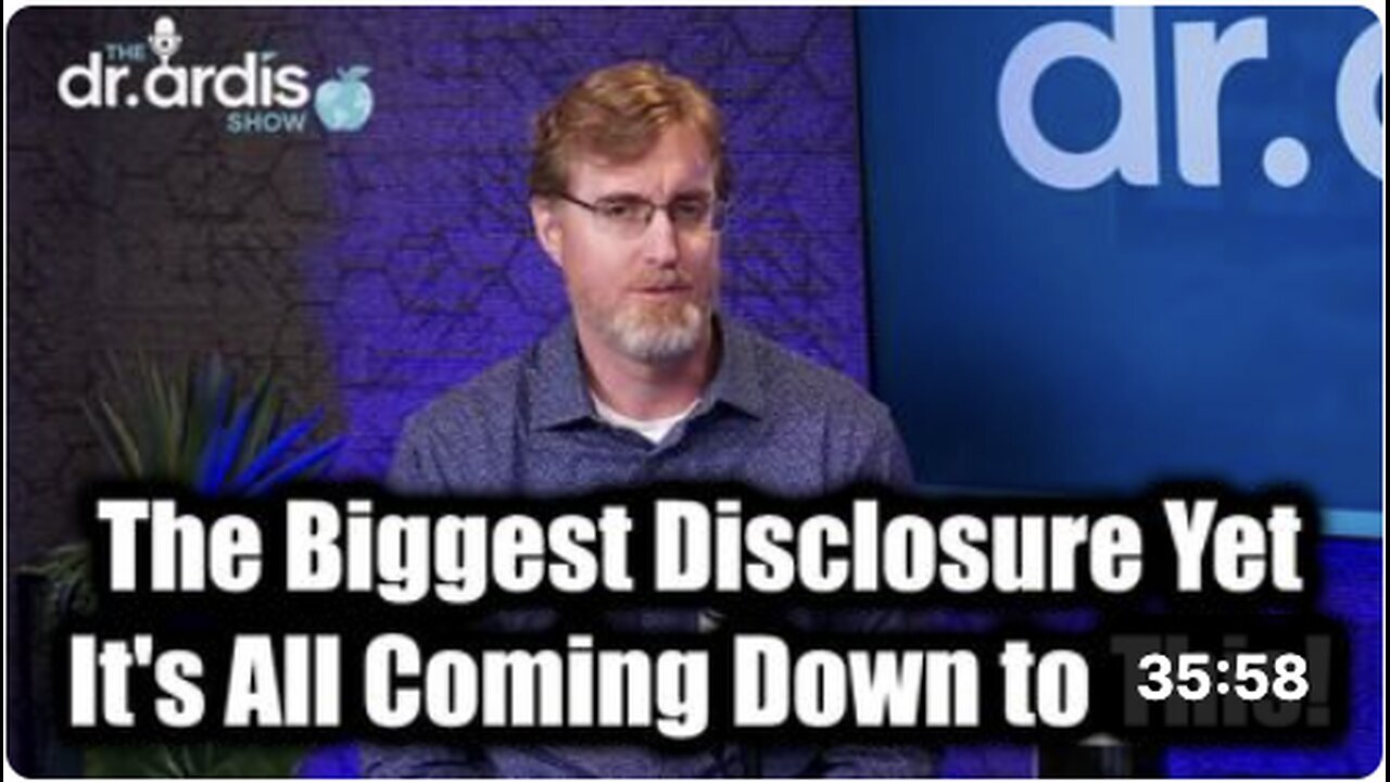 "Dr. Bryan Ardis' Unveils Crucial Information: A Game-Changing Health Disclosure"