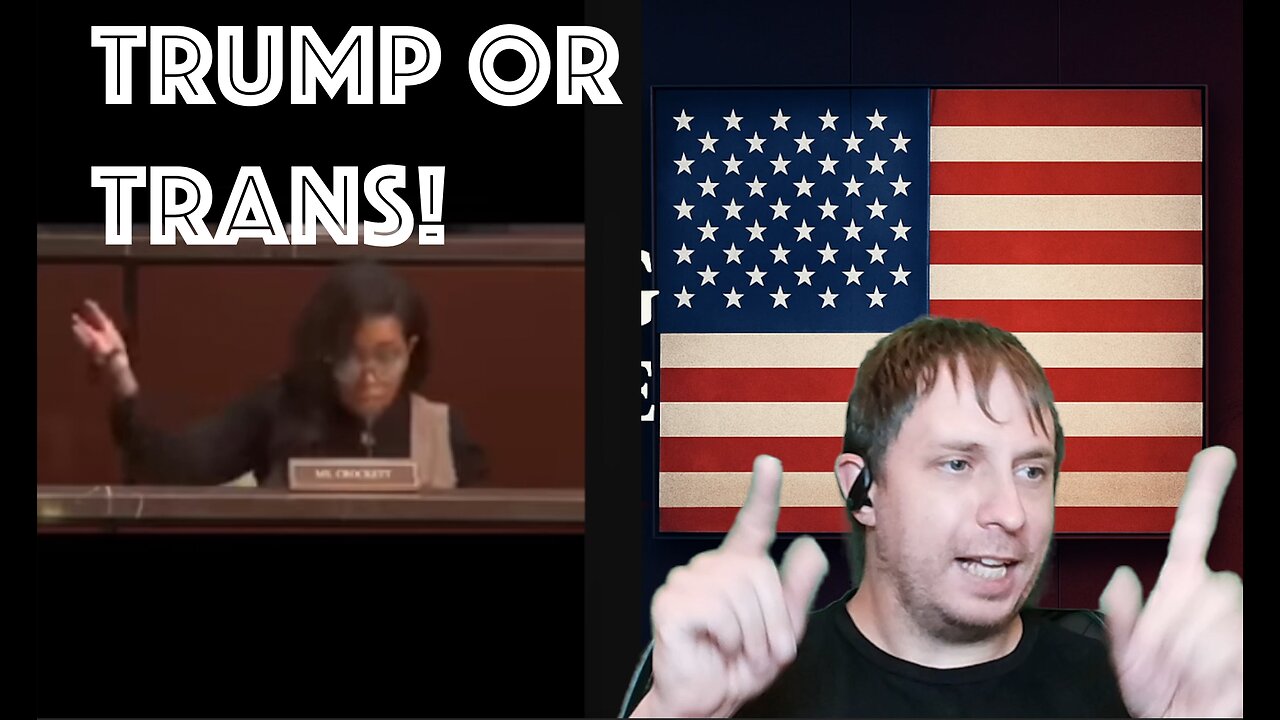 Trump or Trans?” Jasmin Crockett Sparks Debate | Deportation, Trans Rights & Golfgate REACTION!