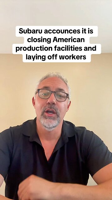 Subaru Closing American Facilities