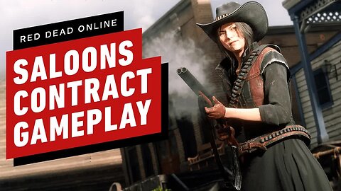 Red Dead Online - Blood Money - 13 Minutes of 'The Saloon Contract' Crime G