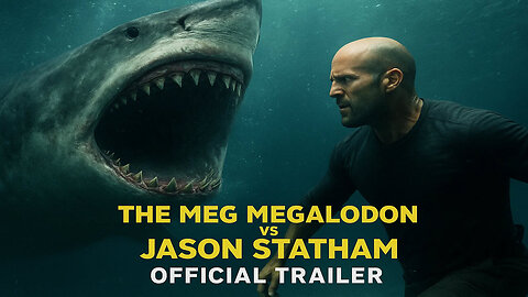 The Meg Megalodon vs Jason Statham Official Trailer