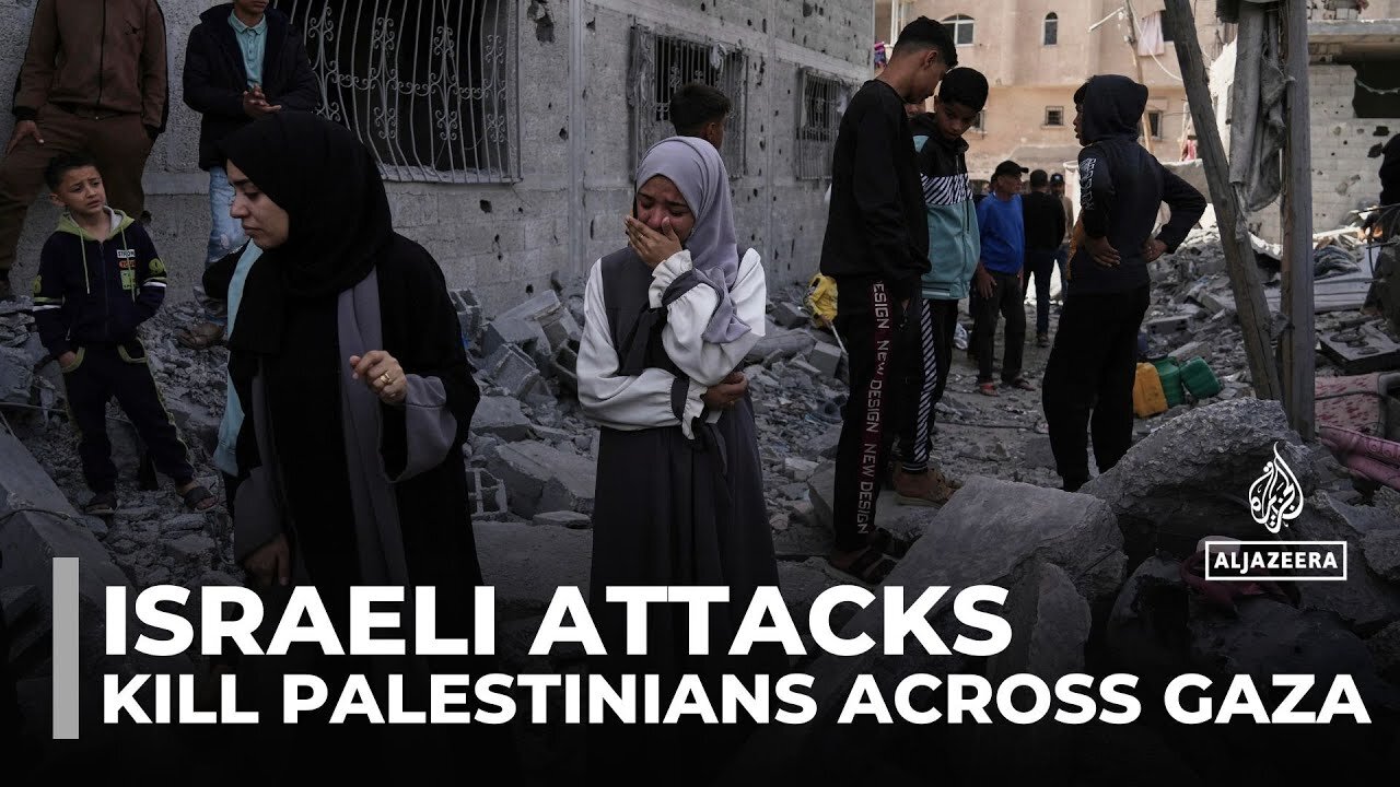 Israeli Attacks Kill Palestinians Across Gaza