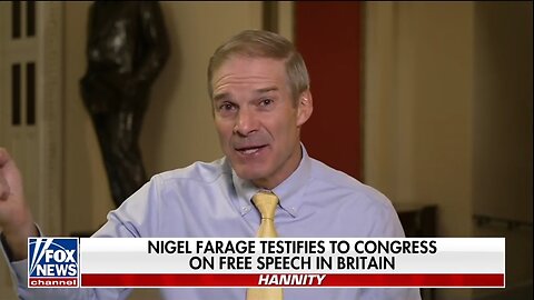 Rep Jim Jordan Warns: UK-Style Censorship Could Soon Hit Americans