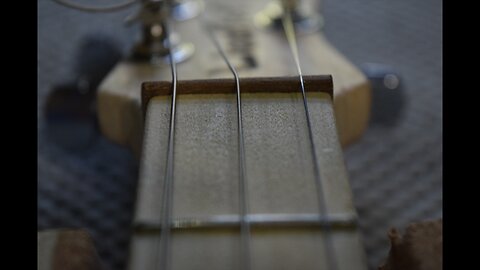 Nut Measurements - 3 String Cigar Box Guitar