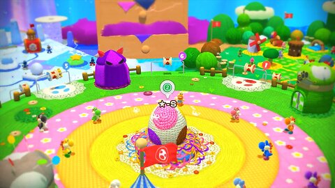 Yoshi's Woolly World (⭐-S & Boss Tent)